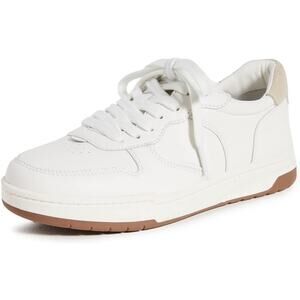 Madewell Court Leather Sneakers Cloudlift Lace Up Low Top Ivory Multi W6.5 M5